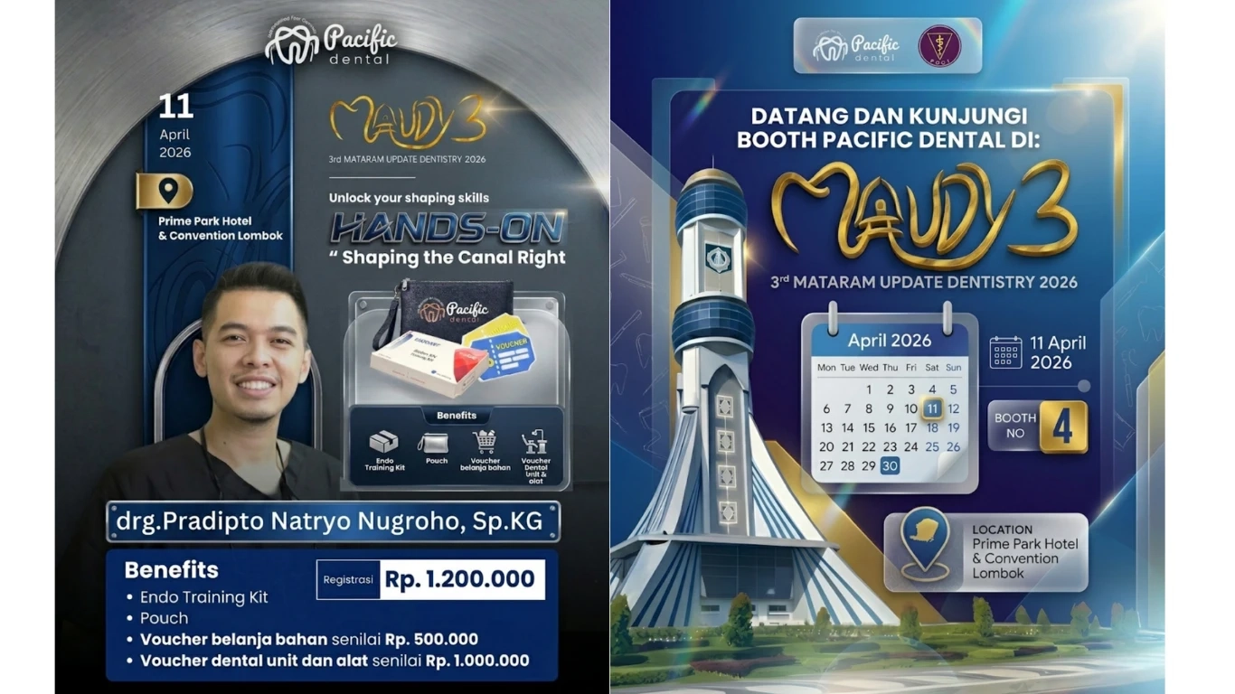 Pacific Dental Hadir di MAUDY 3 dengan Promo Menarik
